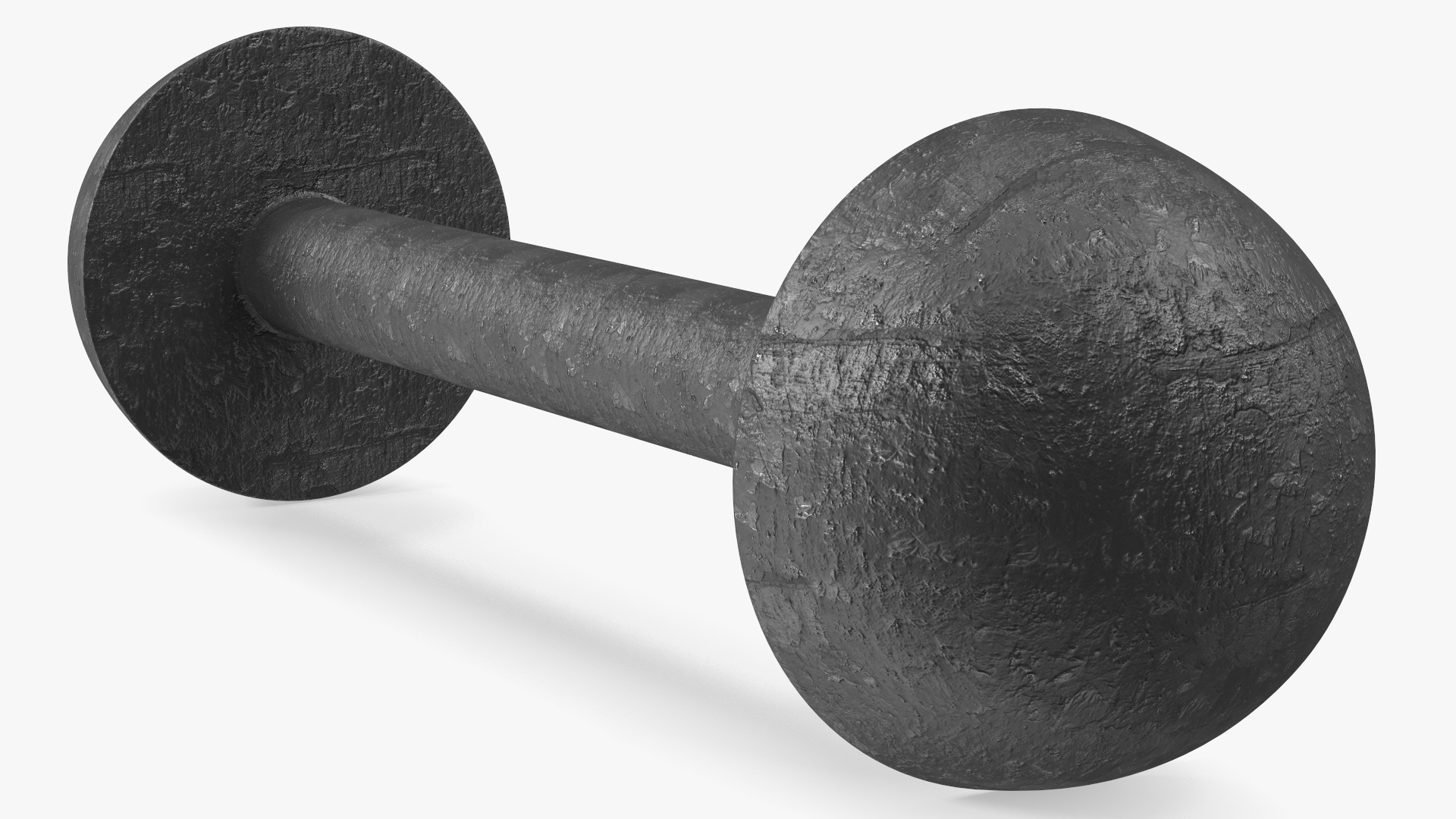 Bar Shot Naval Cannon Projectile 3D