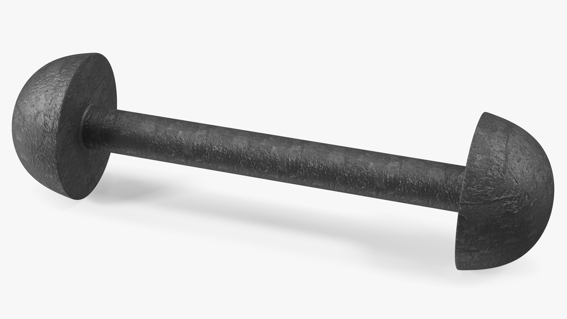Bar Shot Naval Cannon Projectile 3D
