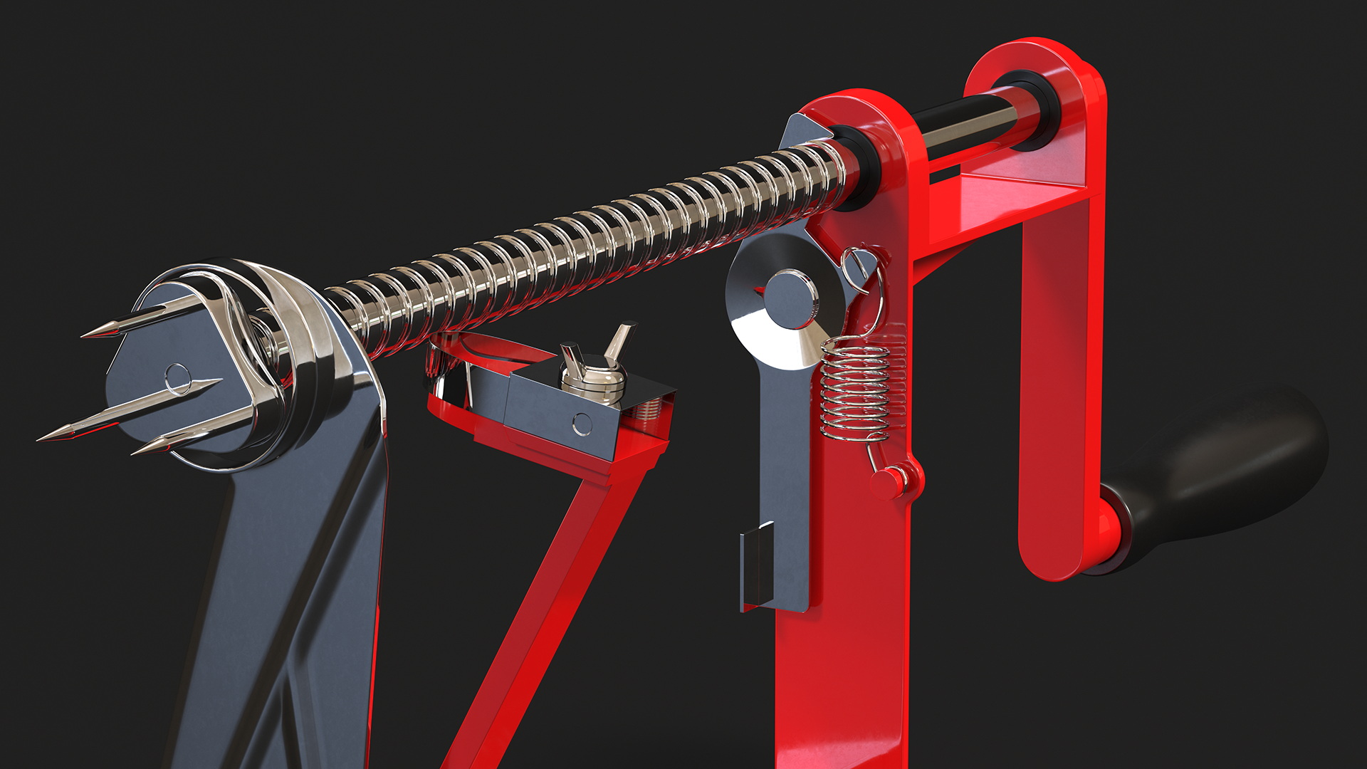 Spiralizer Potato And Apple Peeler 3D model