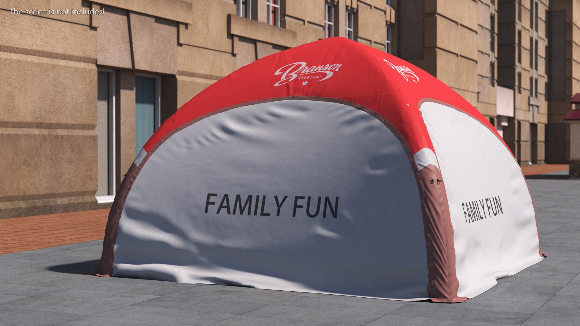 Inflatable Event Tent Branson 3D model