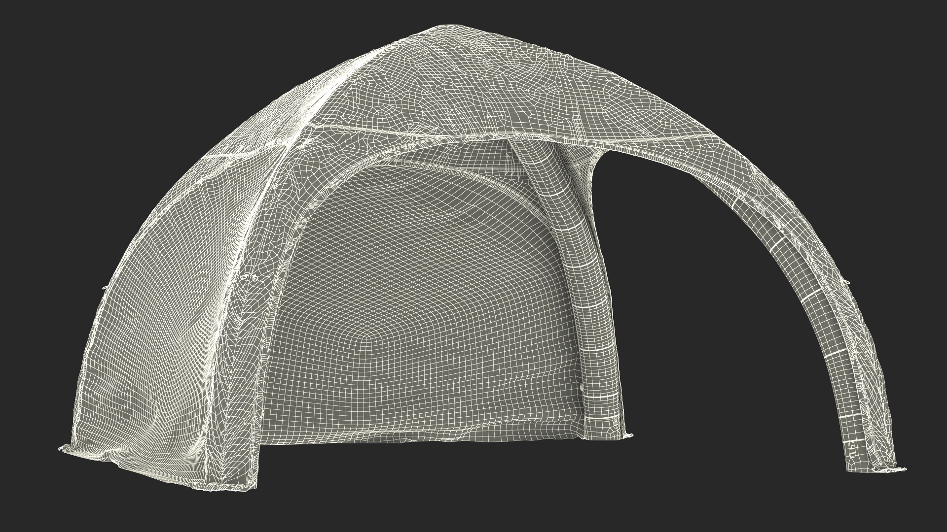 Inflatable Event Tent Branson 3D model