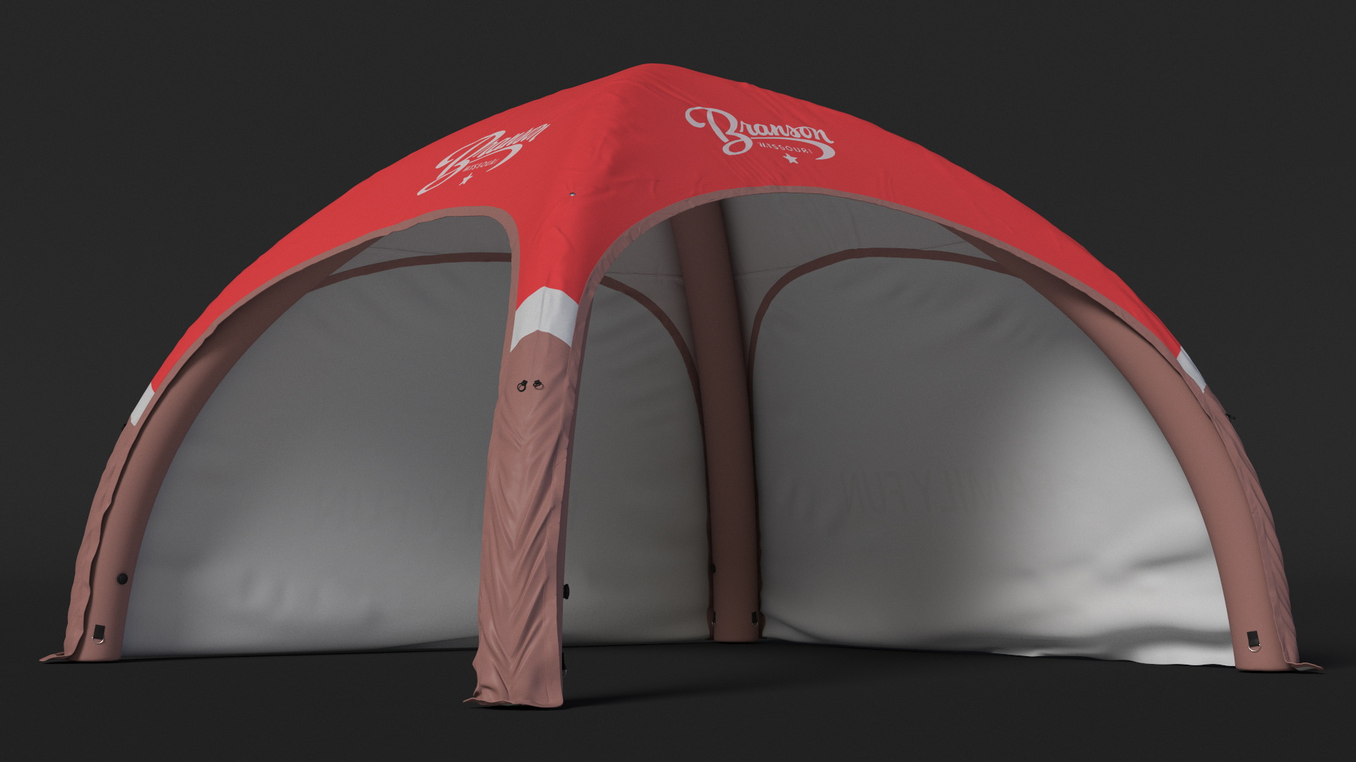 Inflatable Event Tent Branson 3D model