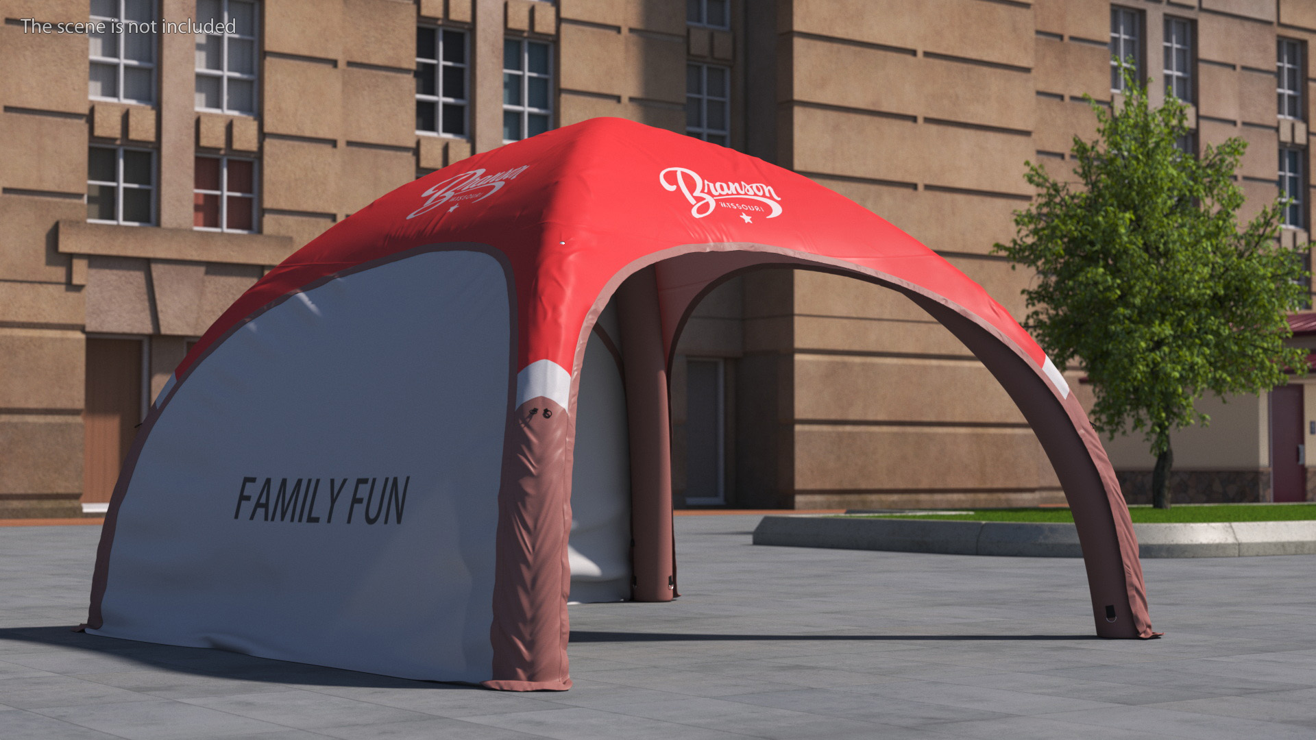 Inflatable Event Tent Branson 3D model