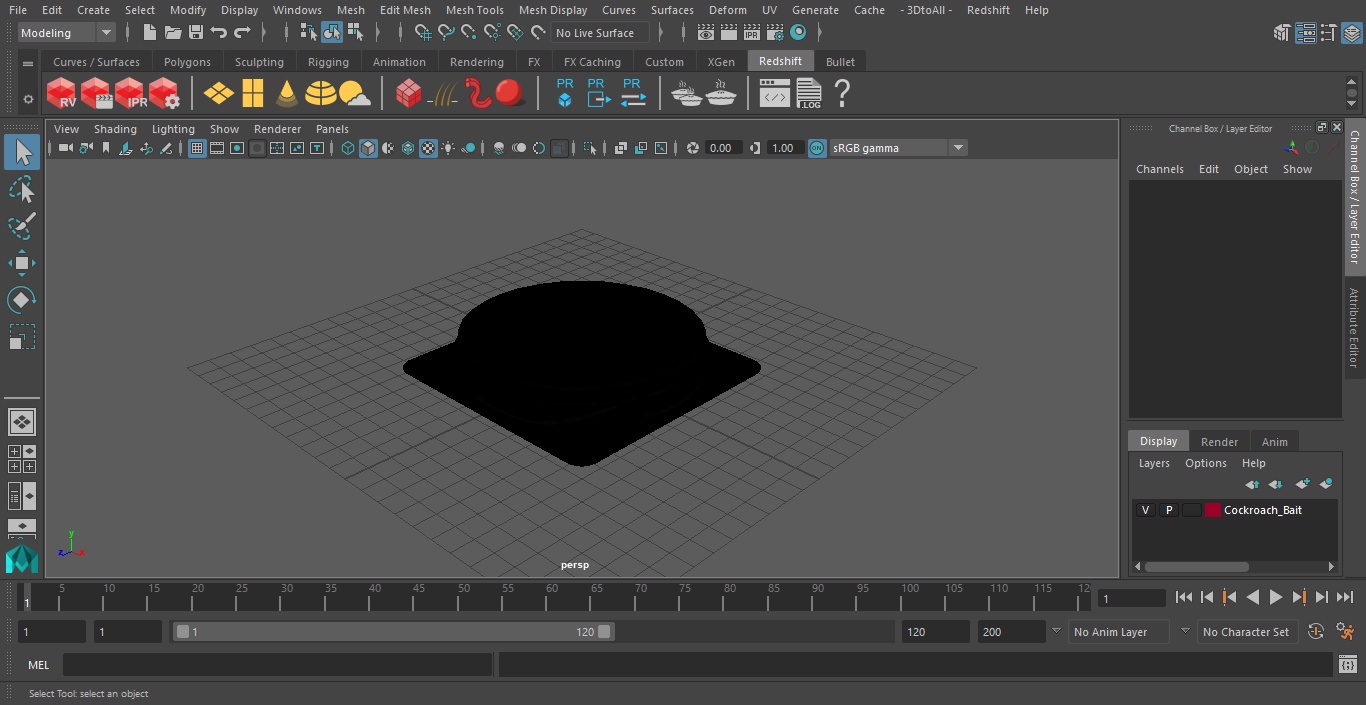 Cockroach Bait 3D model