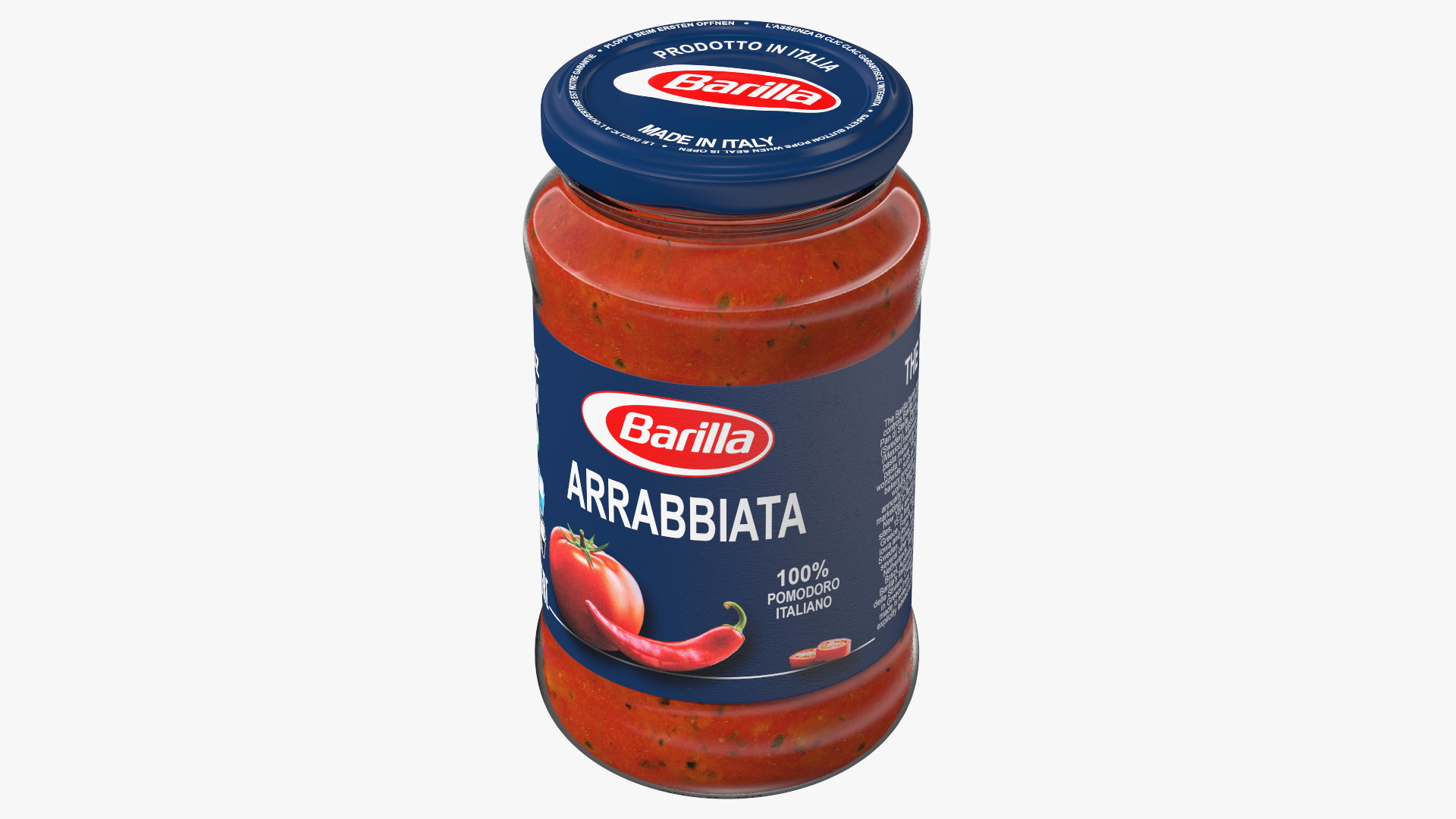 Barilla Arrabbiata Sauce 400g 3D model
