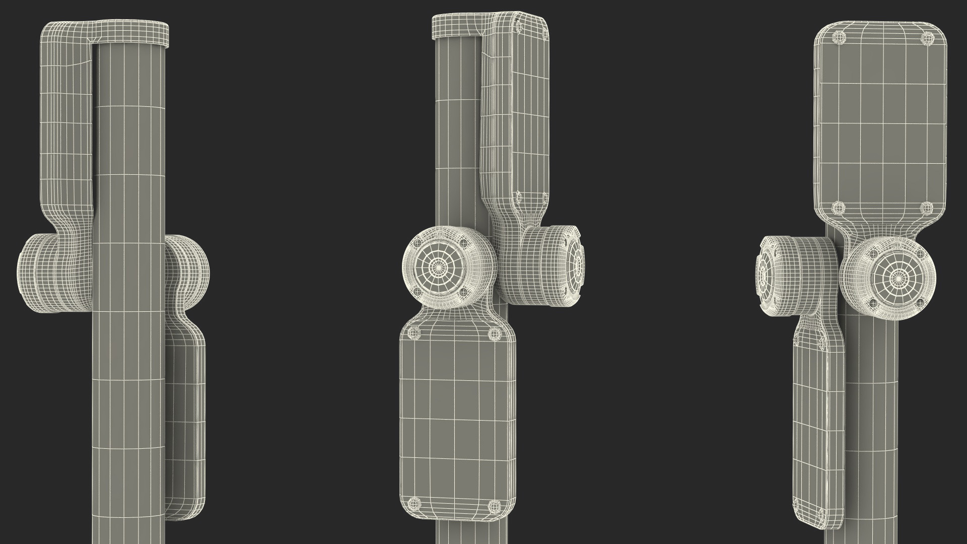 Crosswalk Button Dirty 3D