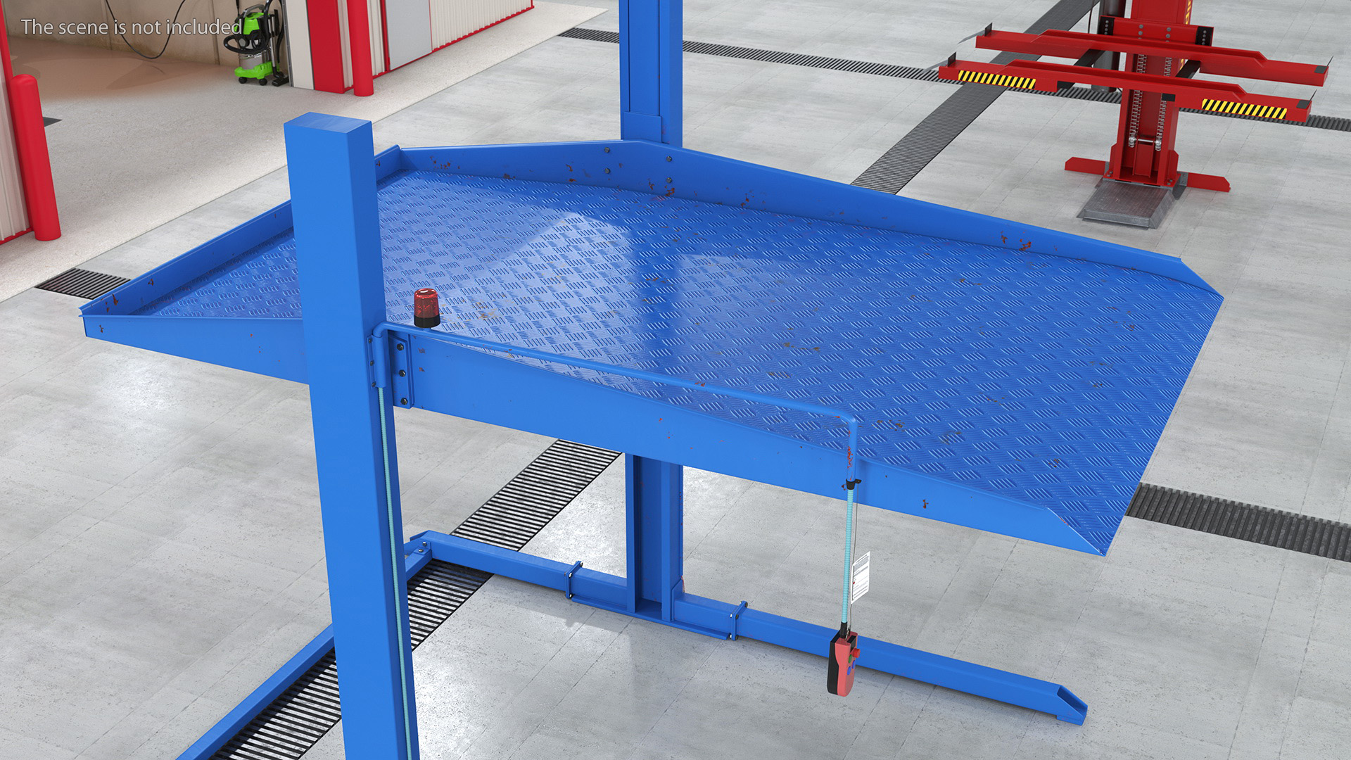 3D Two Post Parking Lift