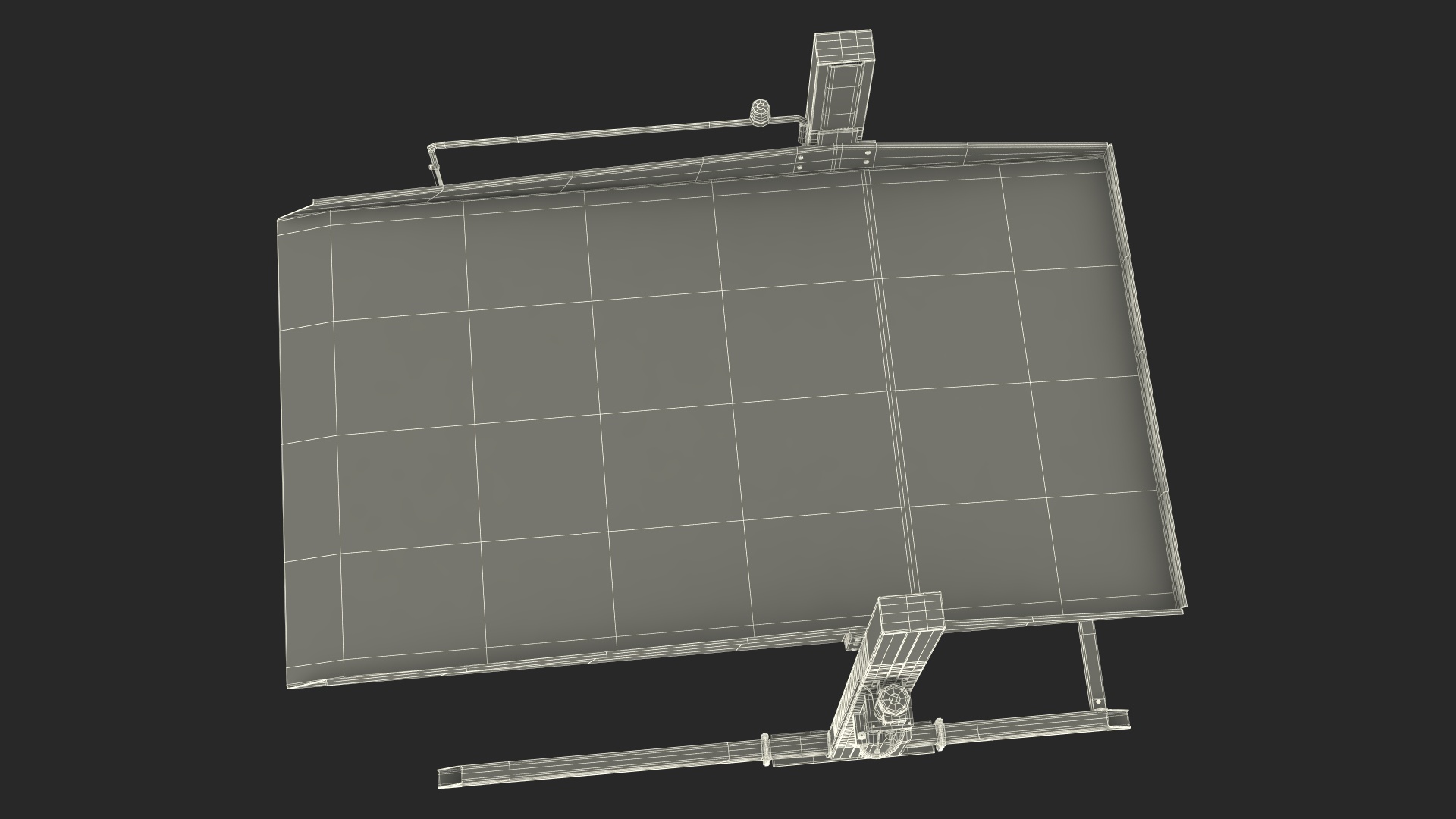 3D Two Post Parking Lift