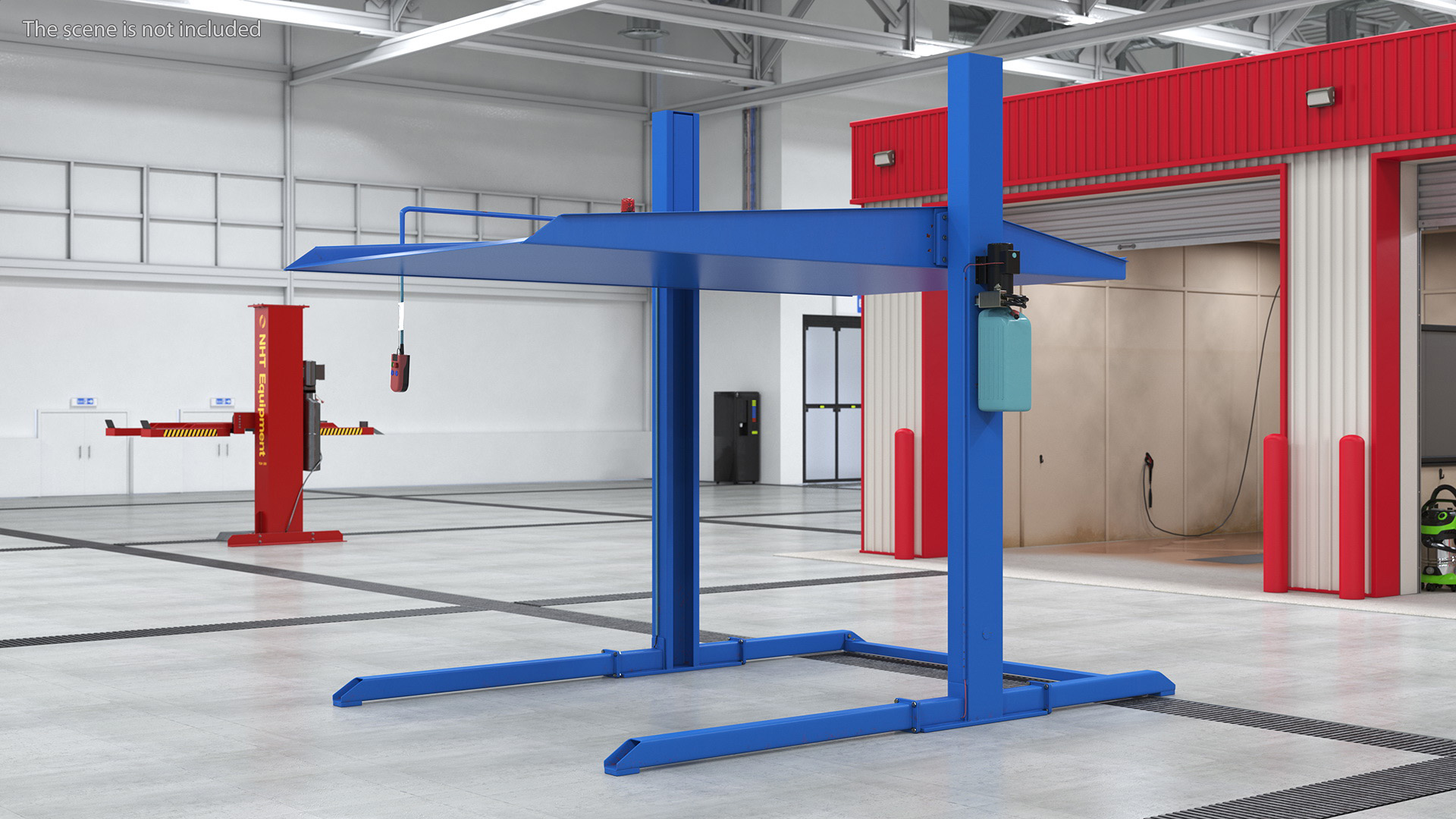 3D Two Post Parking Lift