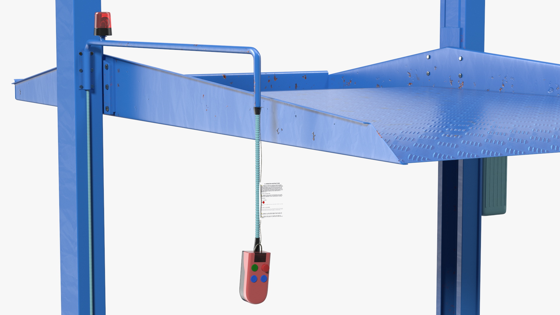 3D Two Post Parking Lift