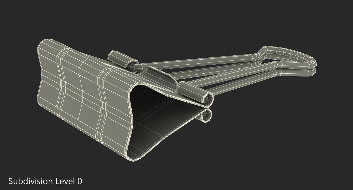 3D model Big Binder Clip