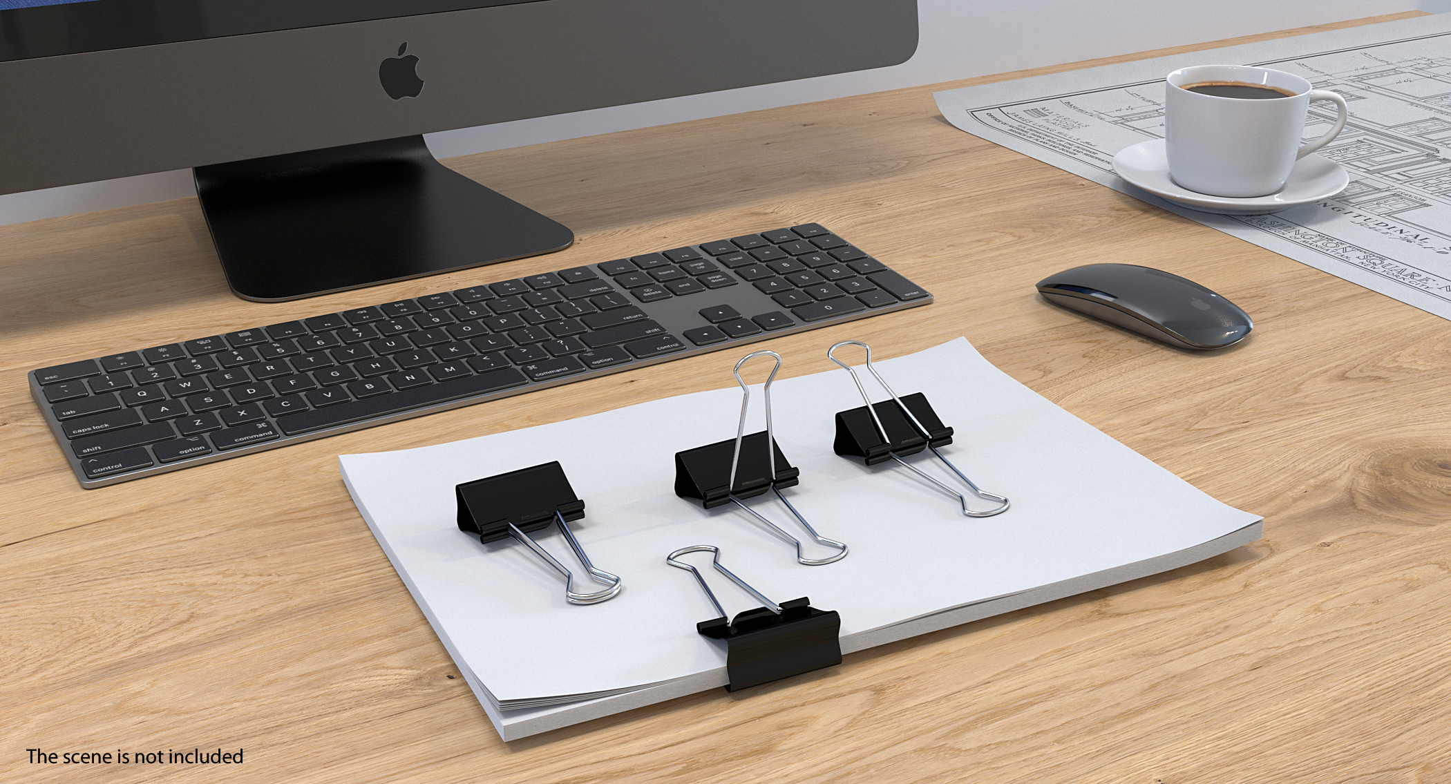 3D model Big Binder Clip
