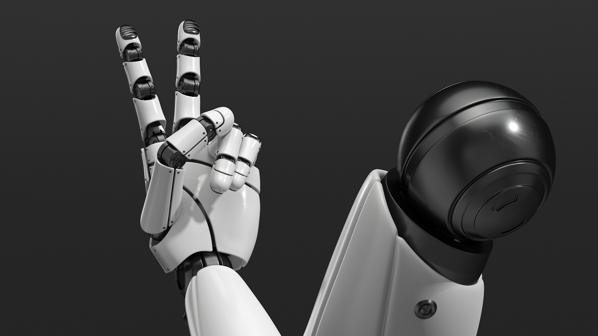 3D Robot Hand Two Finger Pose