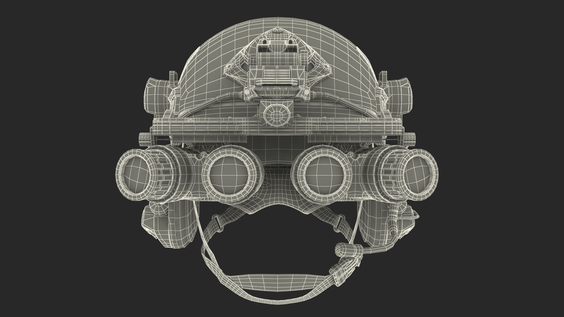 3D Tactical Helmet Digital Woodland Camo with Fur
