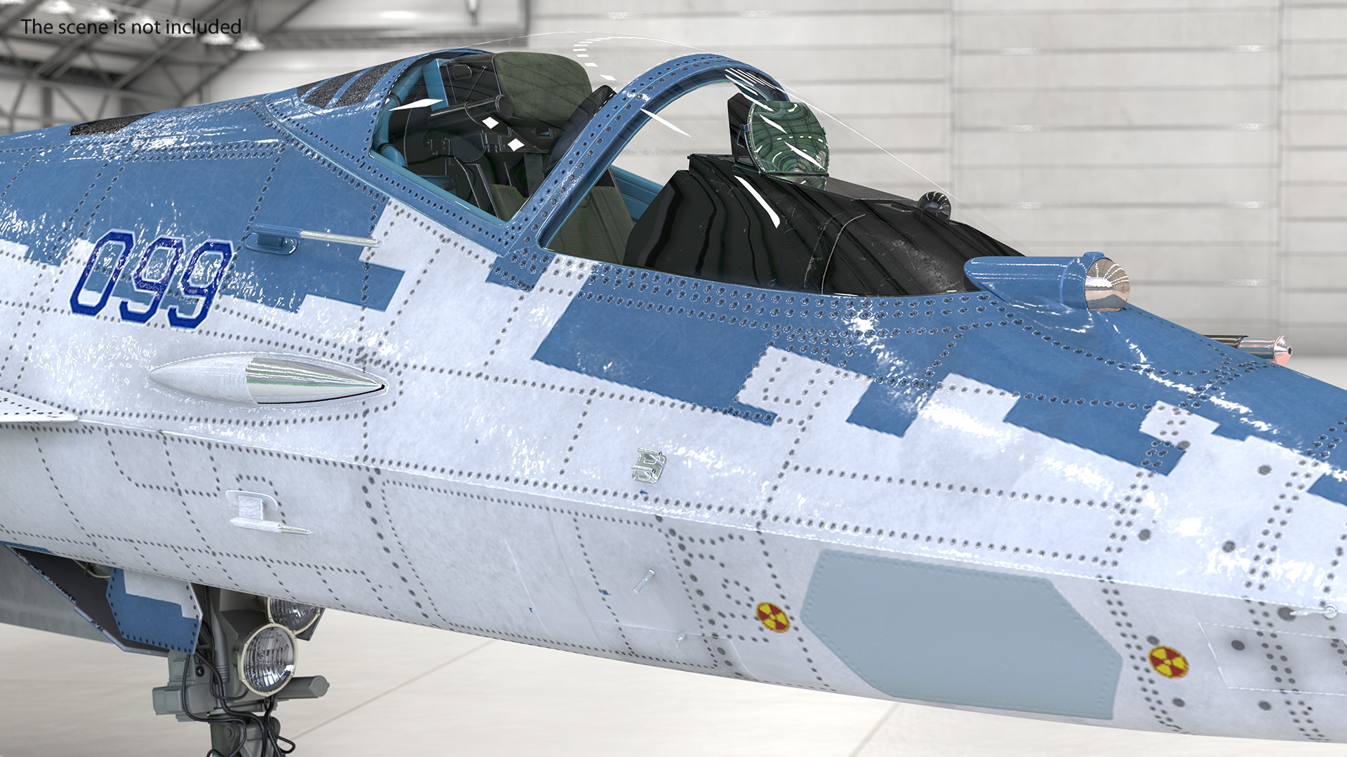 3D SU 57 Stealth Jet Fighter Pixel Camouflage Rigged for Maya model