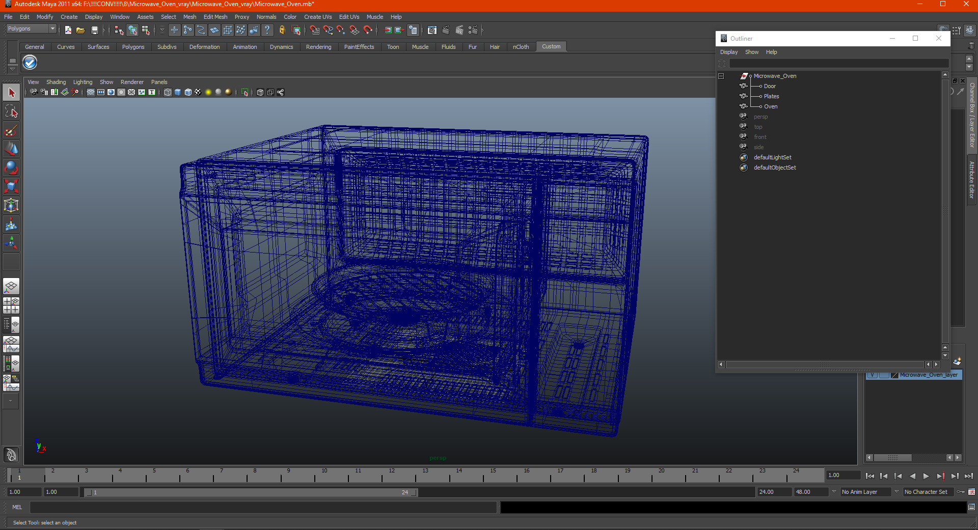 Microwave Oven 3D model
