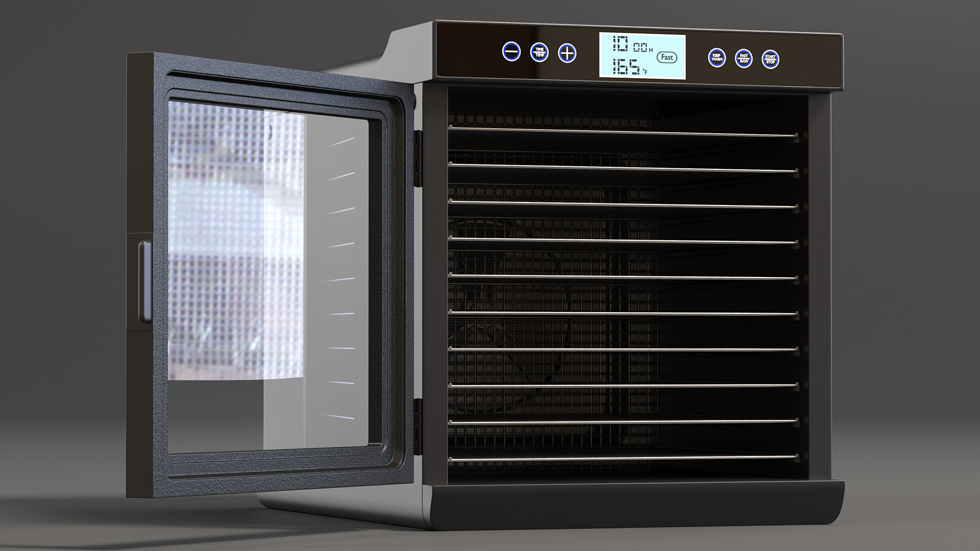 3D Food Dehydrator Machine model