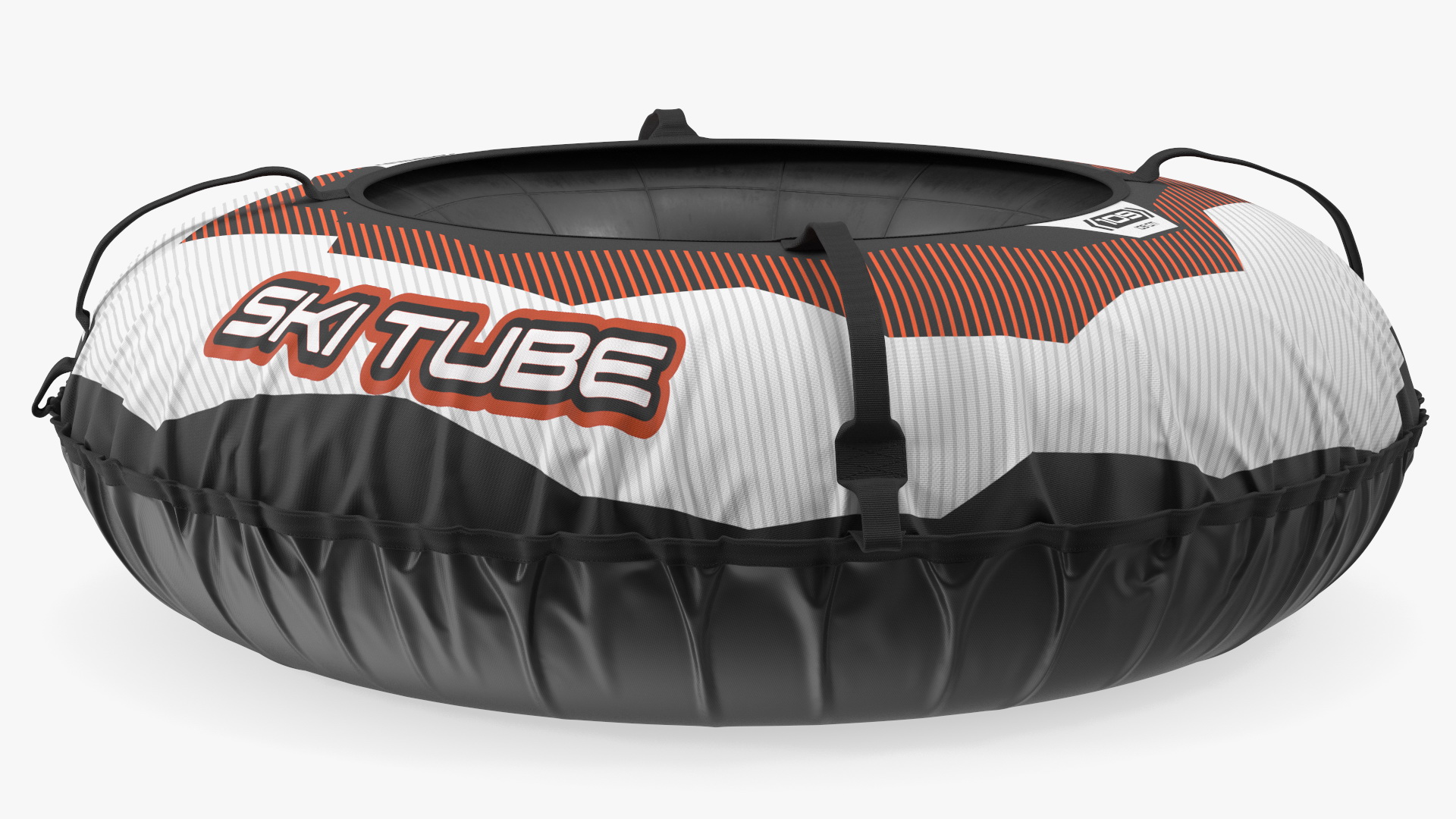 3D Large Snow Tube White