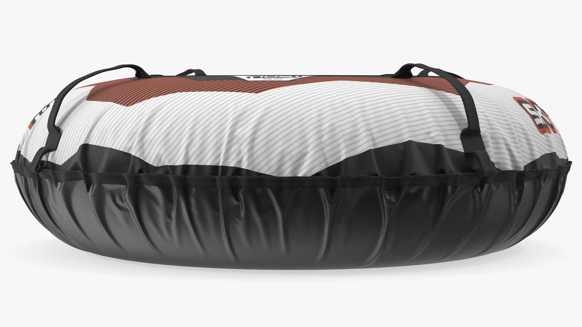 3D Large Snow Tube White