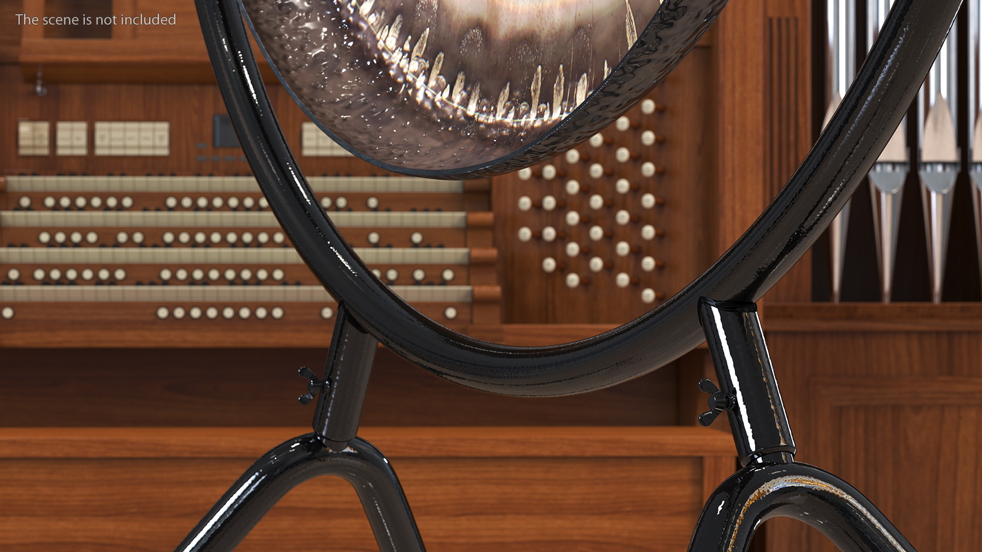 Symphonic Gong 40 inch Round Stand 3D model