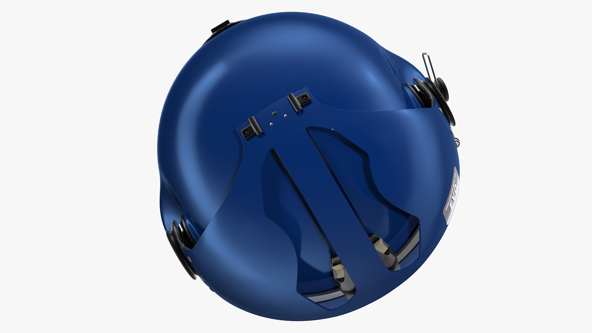 3D Evolution 252 Helicopter Helmet with Visor Cover model