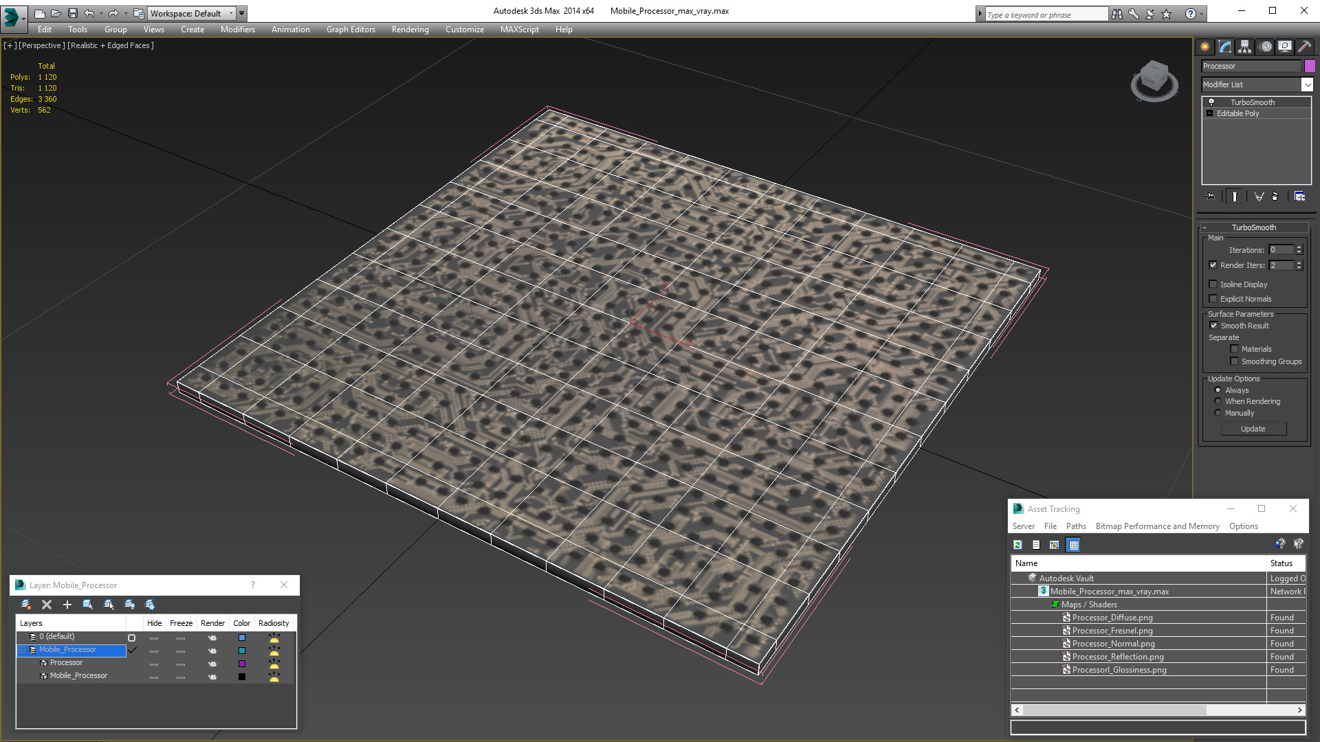 3D Mobile Processor