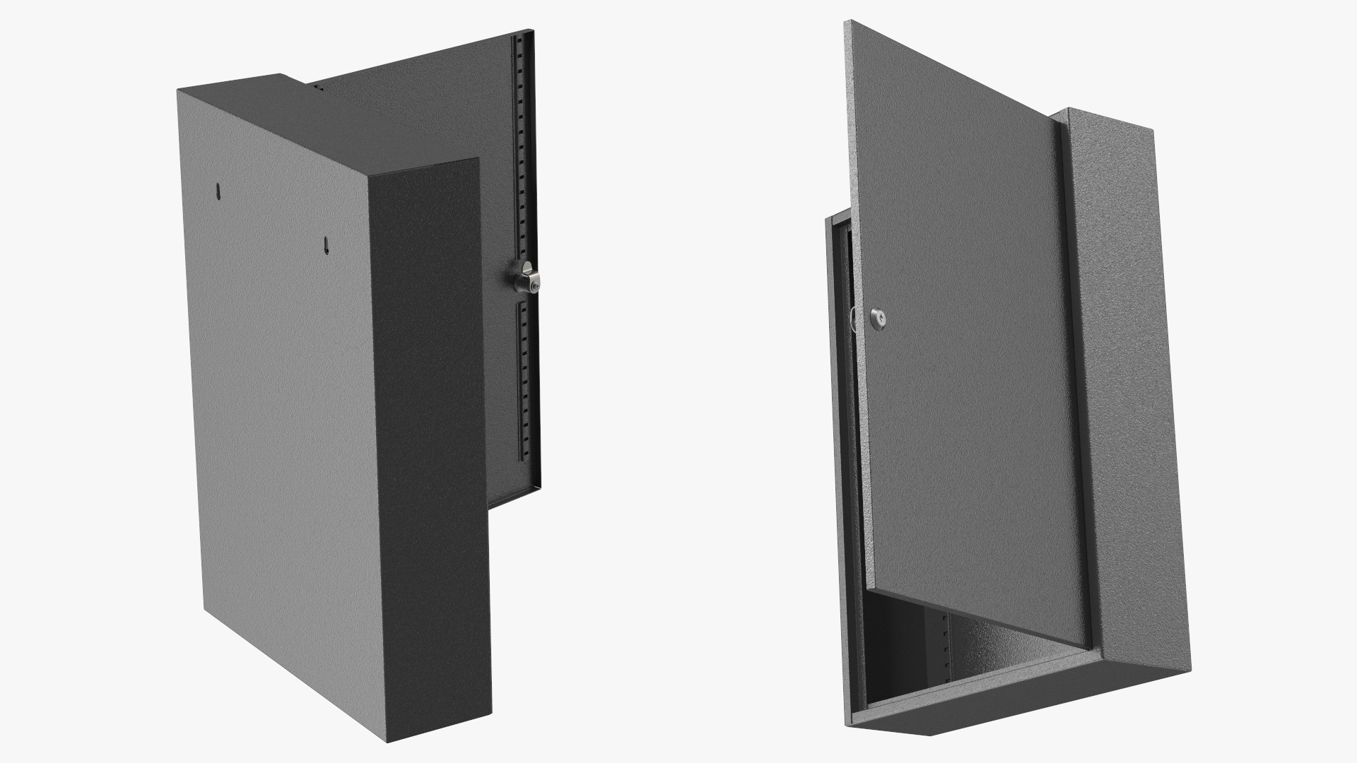 3D Wall Mount Empty Industrial Box