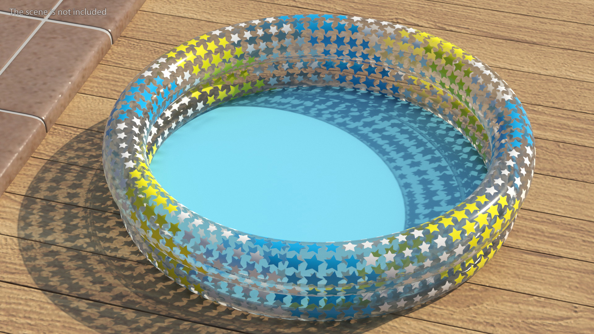 3D Inflatable Paddling Swimming Pool for Children