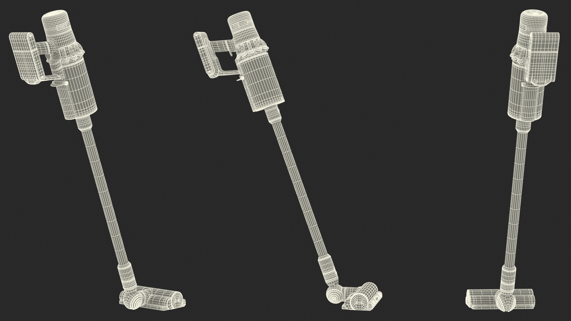 3D Cordless Vacuum Cleaner with Turbine Nozzle model