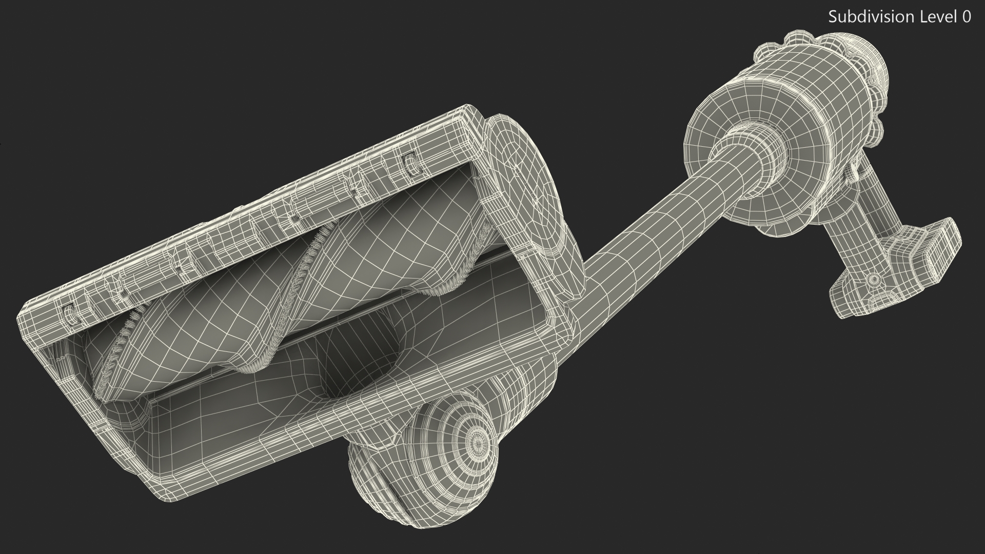 3D Cordless Vacuum Cleaner with Turbine Nozzle model