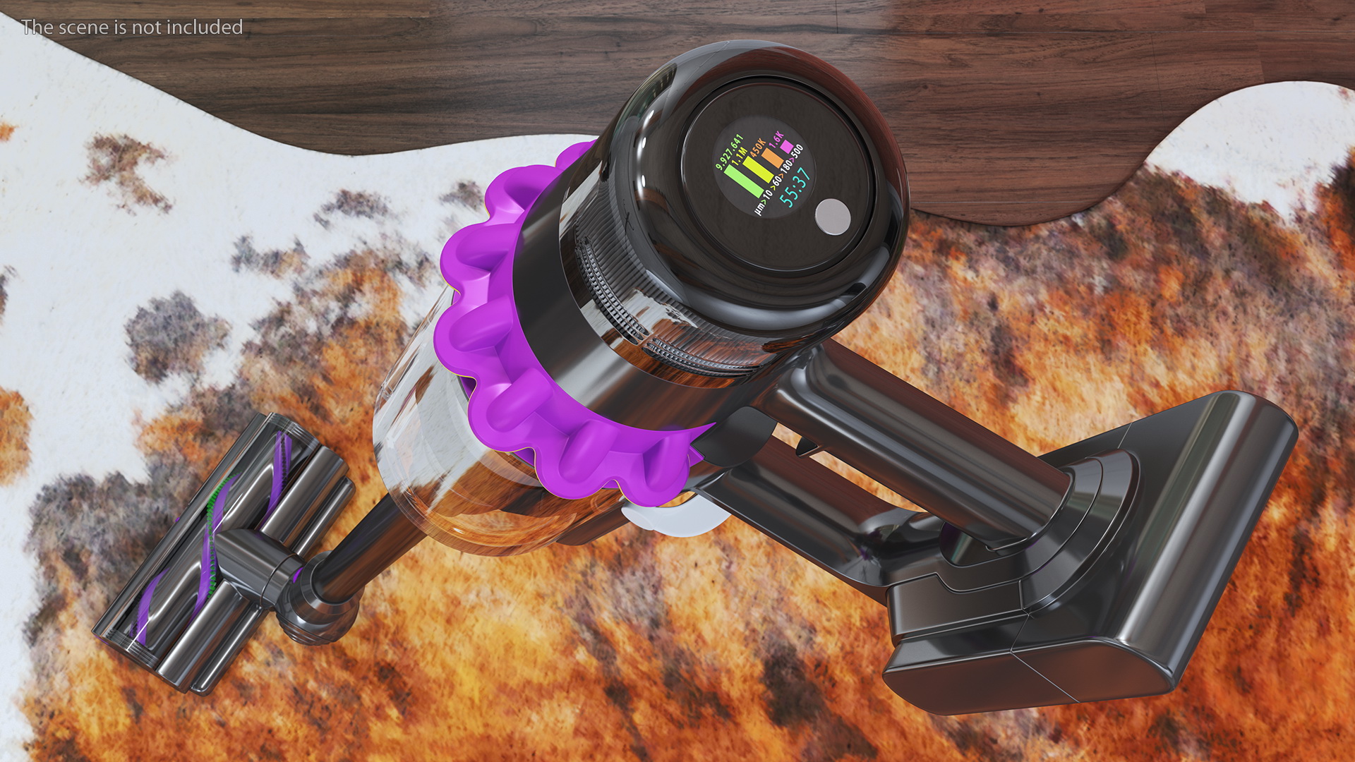 3D Cordless Vacuum Cleaner with Turbine Nozzle model