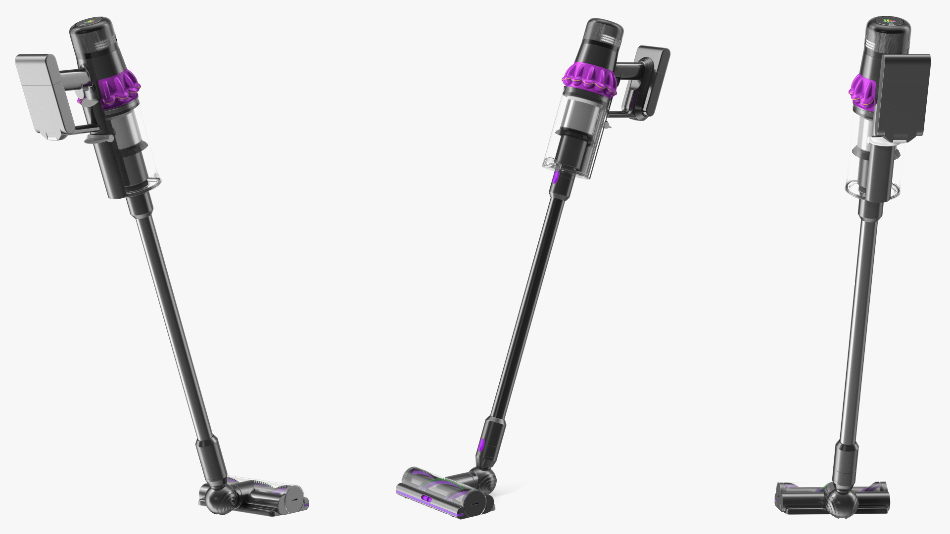 3D Cordless Vacuum Cleaner with Turbine Nozzle model