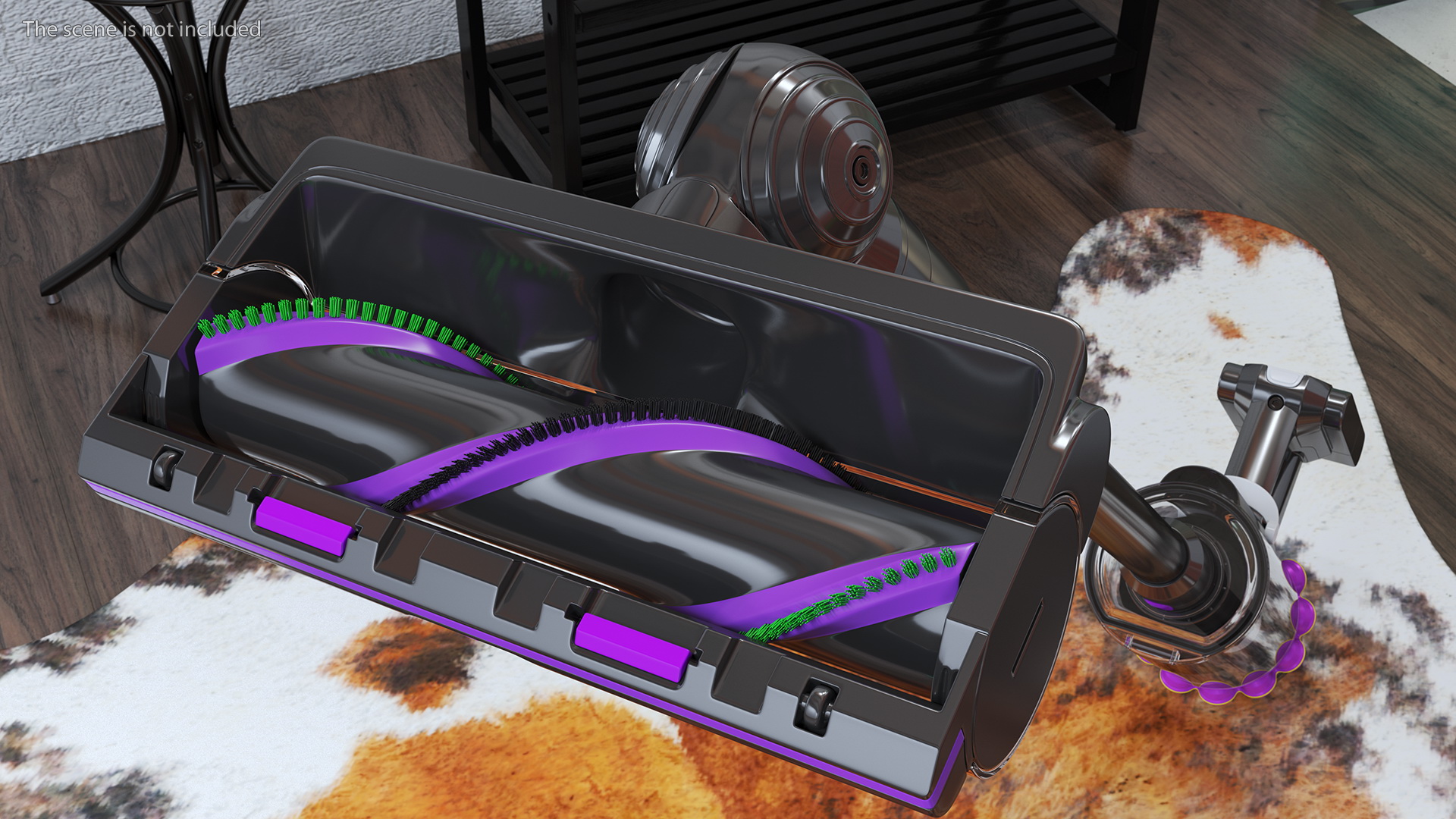 3D Cordless Vacuum Cleaner with Turbine Nozzle model