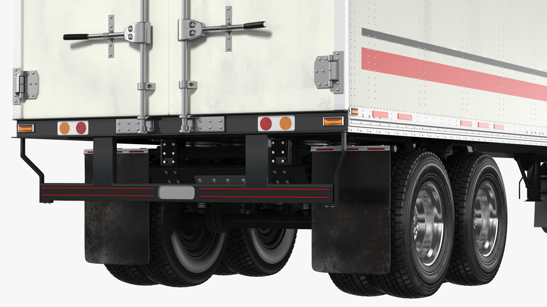 3D Gantry Inspection System with Semi Trailer Truck model