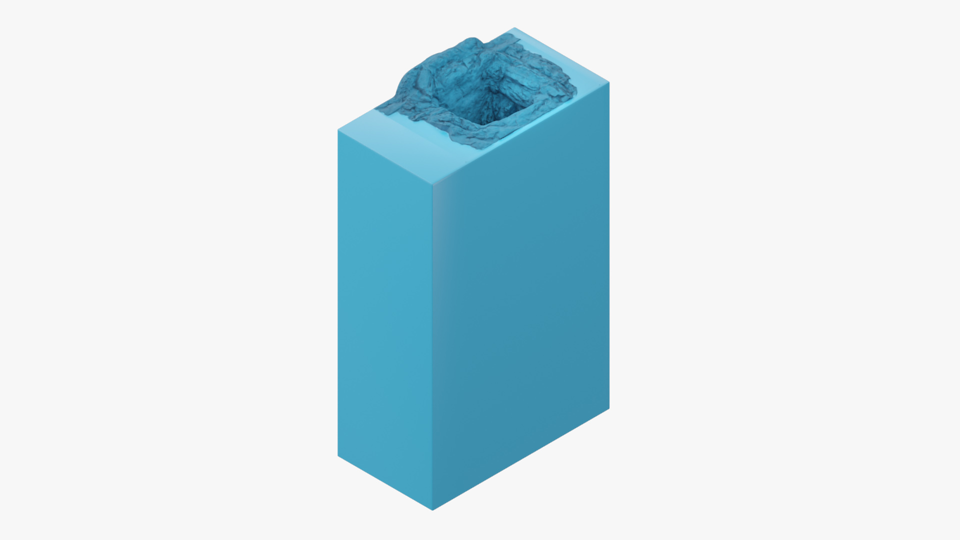 3D Submarine In Underwater Cave model