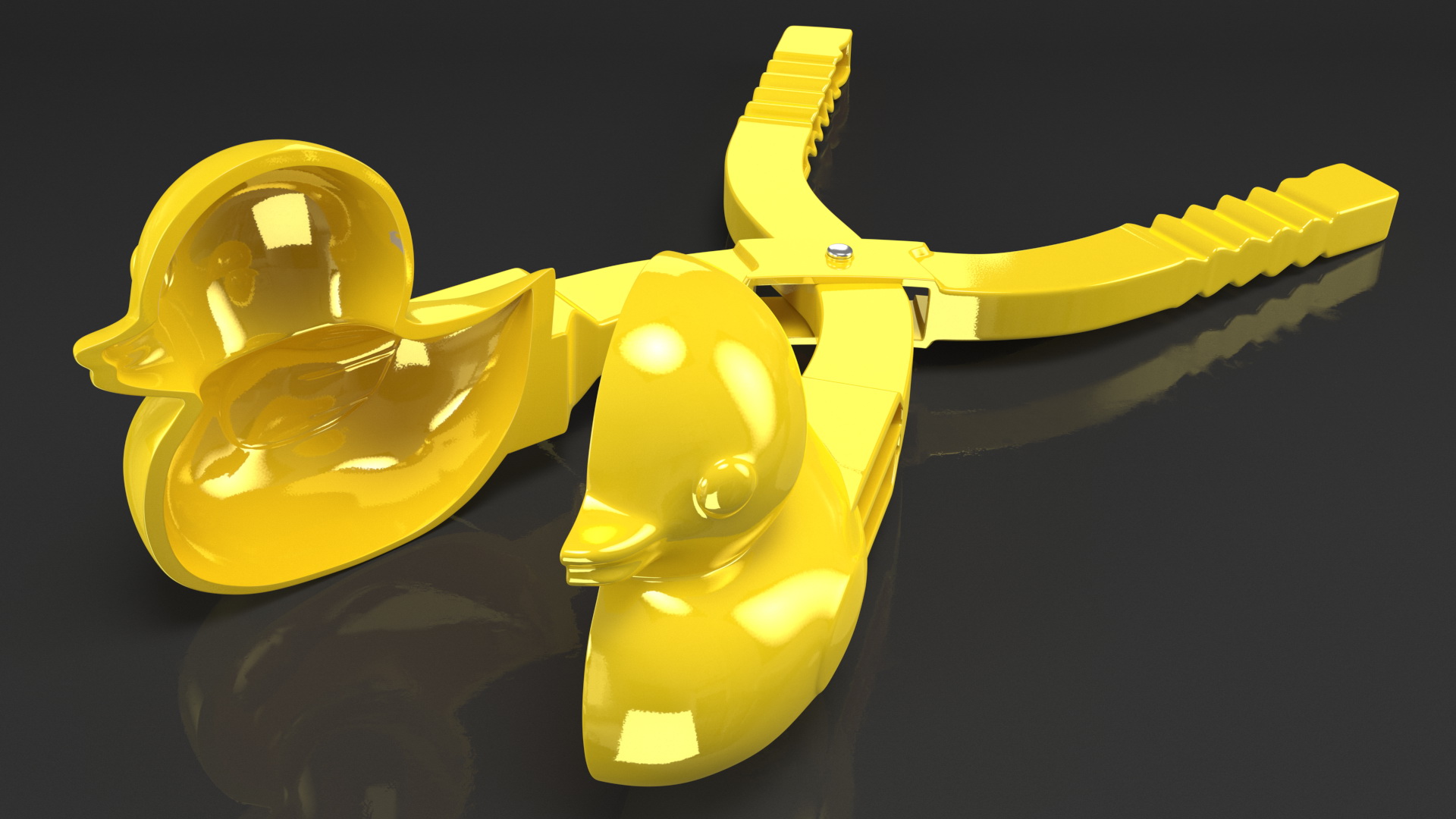 3D Duck Shaped Snowball Maker Clip