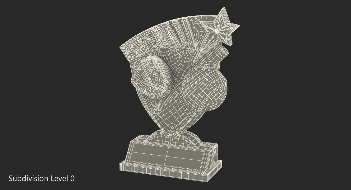 3D model Baseball Trophy