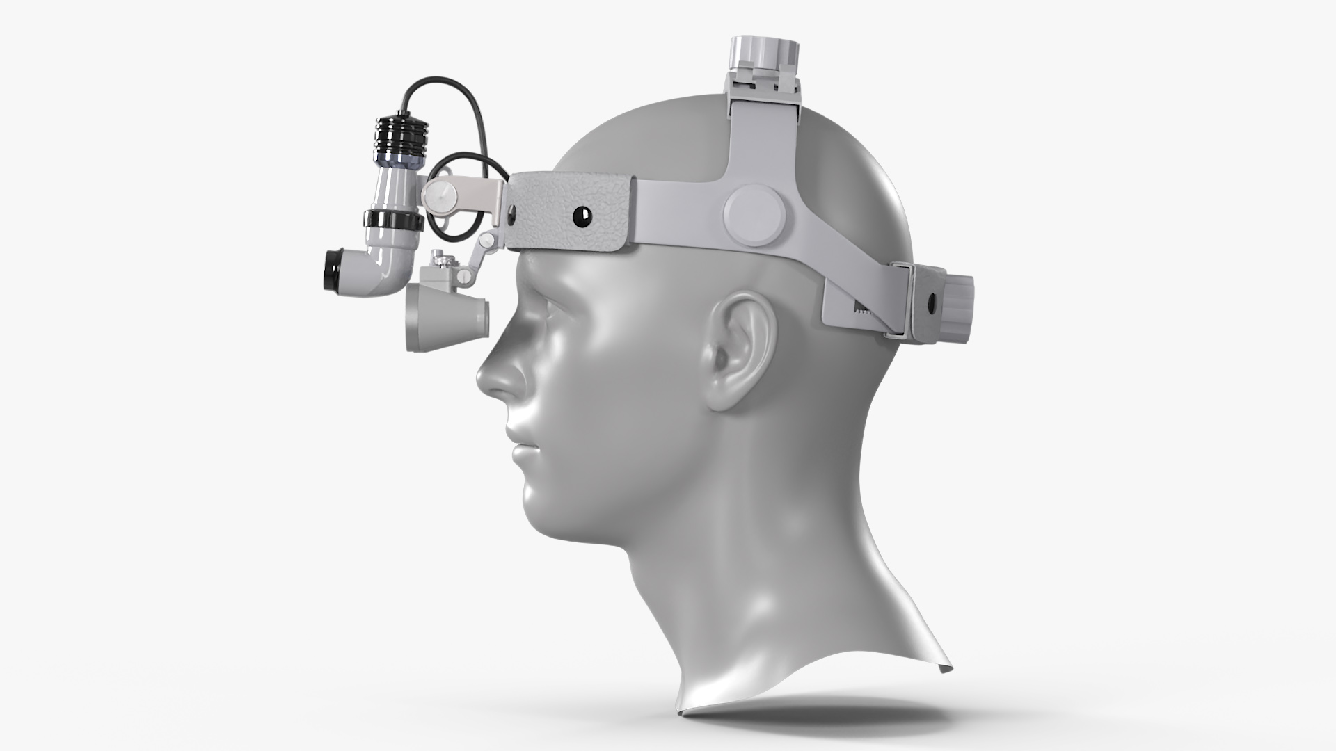 Surgical Headlight Loupe 3D model