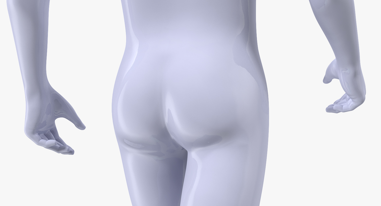 Child Mannequin Rigged 3D