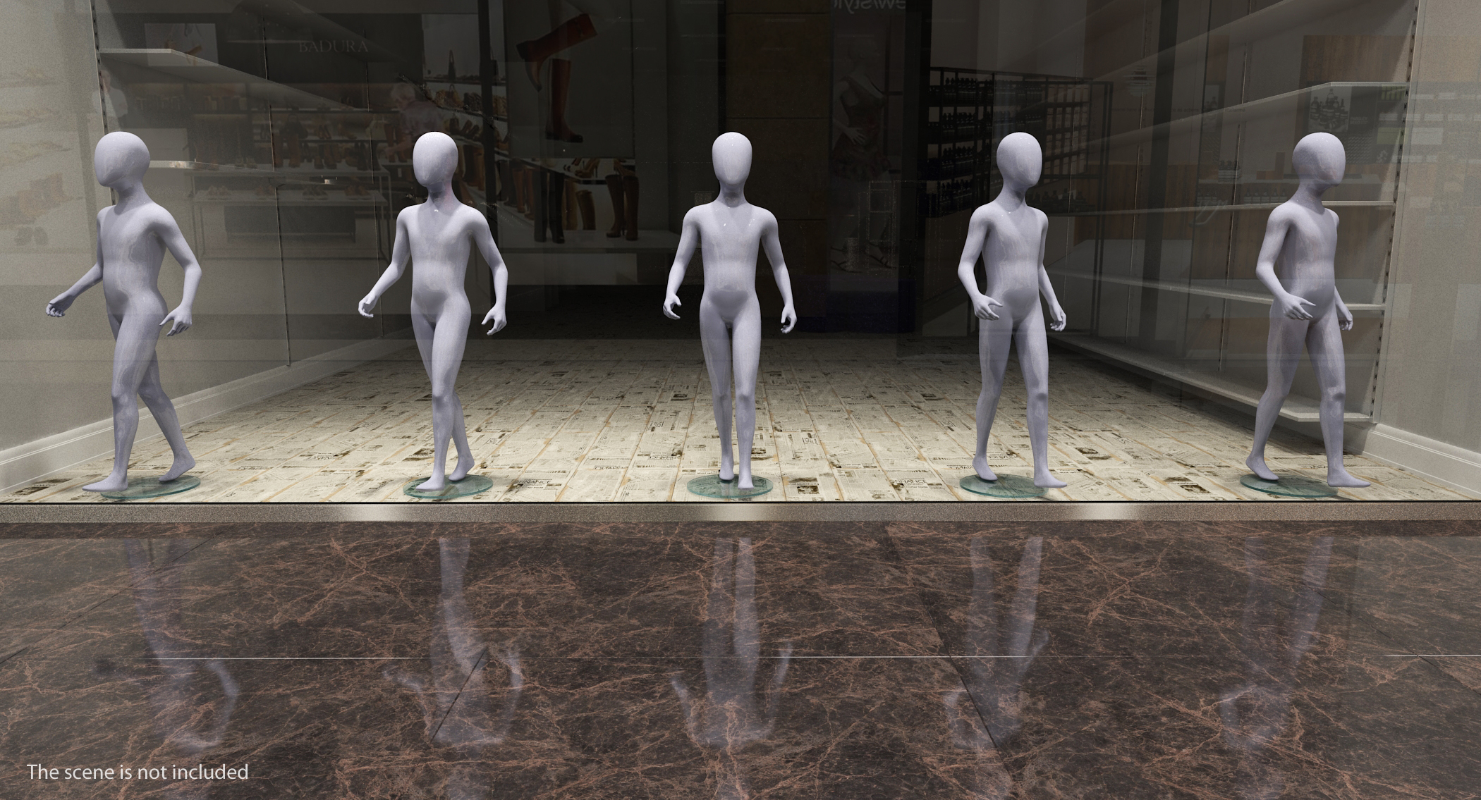 Child Mannequin Rigged 3D