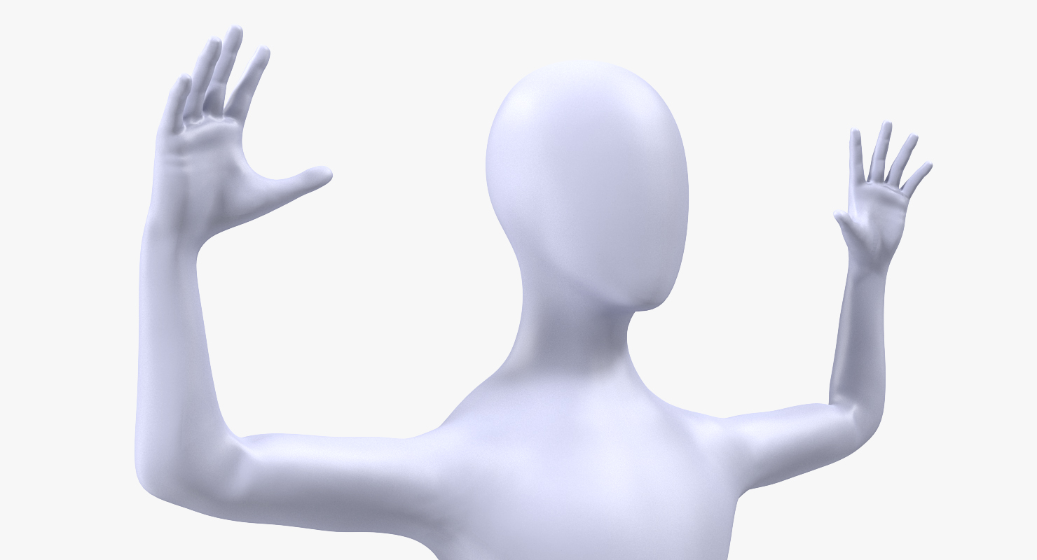 Child Mannequin Rigged 3D