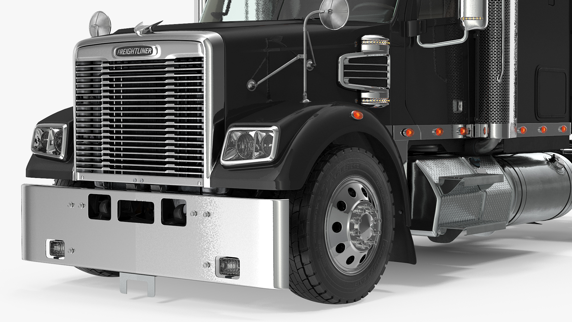 3D Freightliner 122SD model