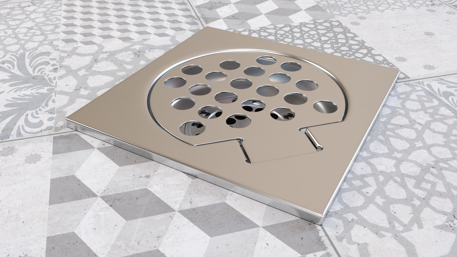 Steel Shower Drain