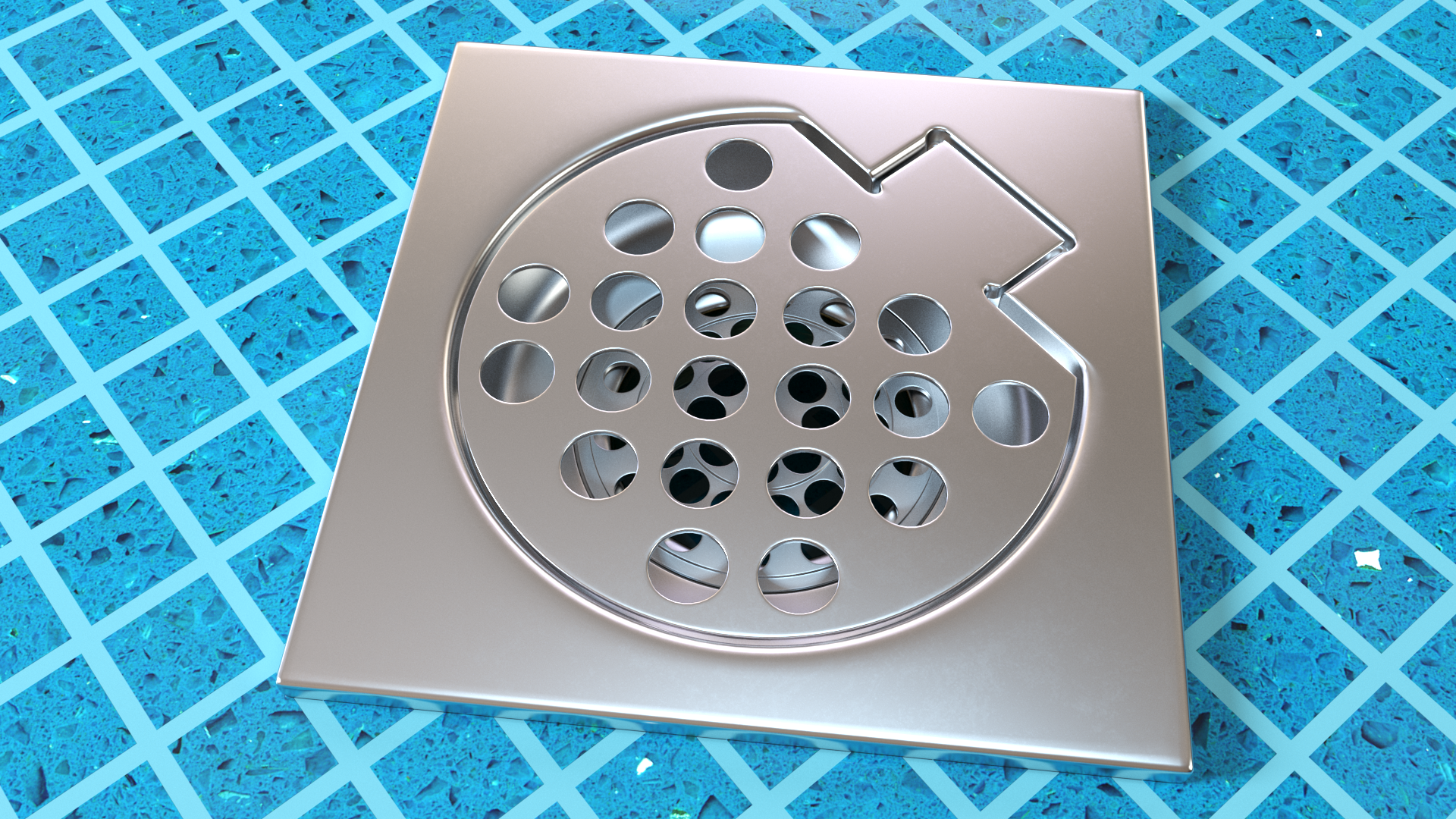 Steel Shower Drain, view 8