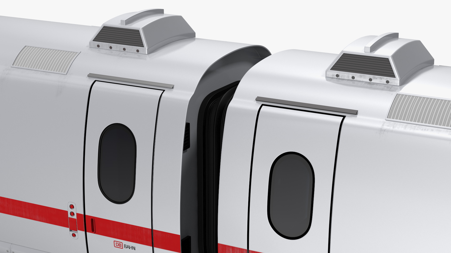 3D model Ice Train Simple Interior