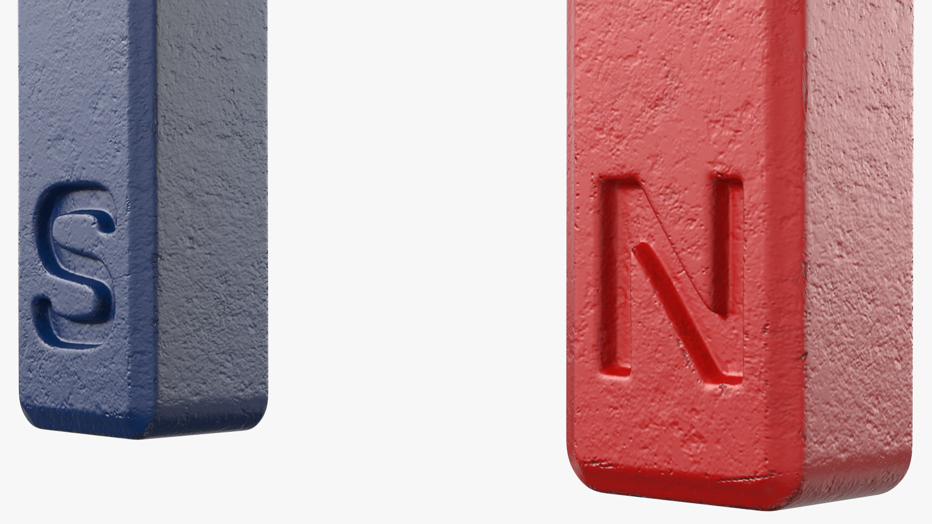 U Shape Magnet 3D model