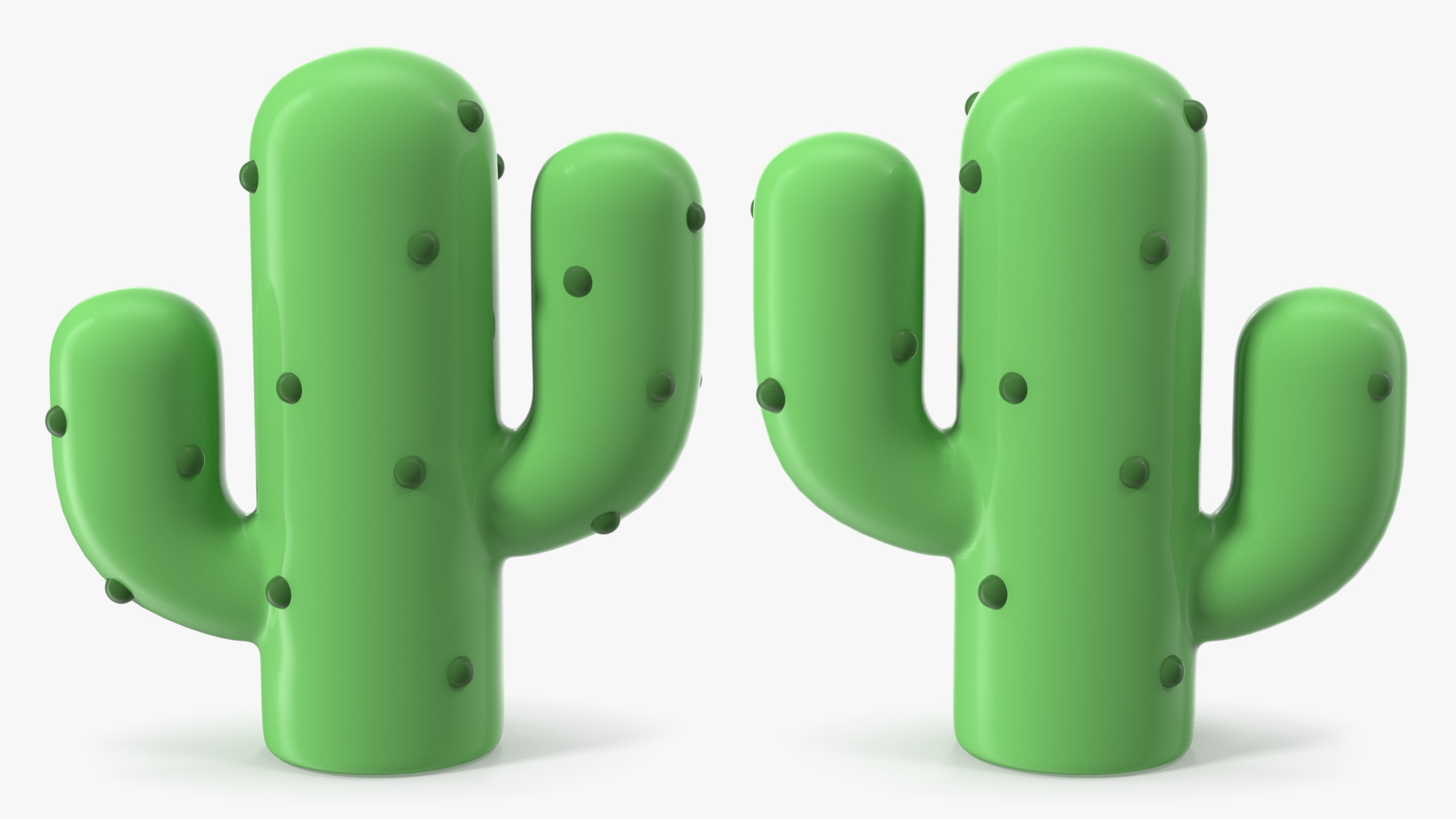 Cactus Emoji 3D