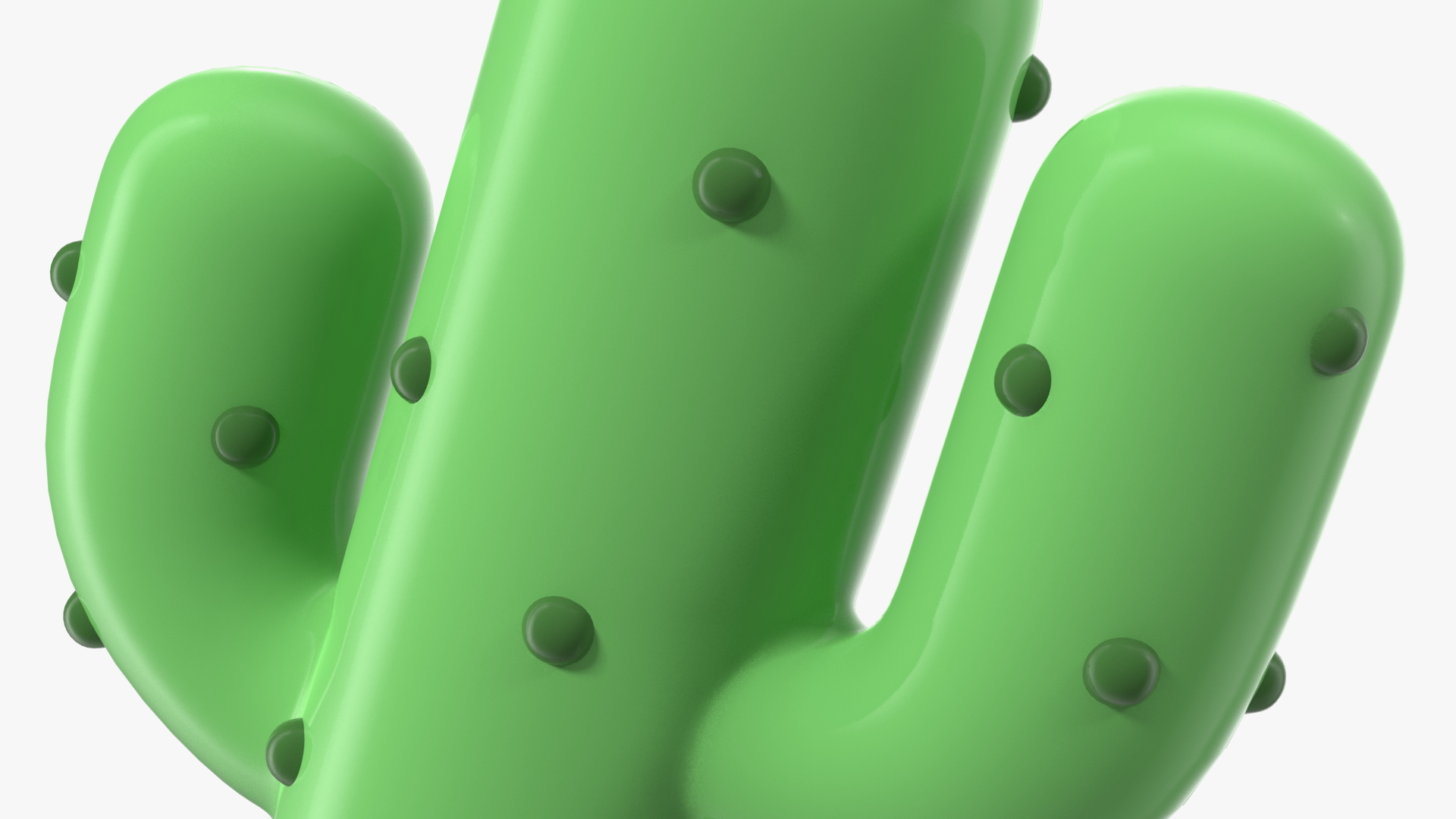 Cactus Emoji 3D