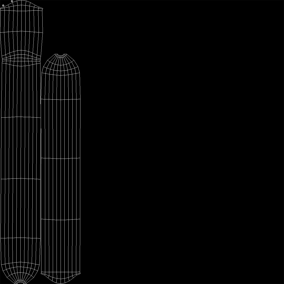 Pneumatic Nail 413J 3D model