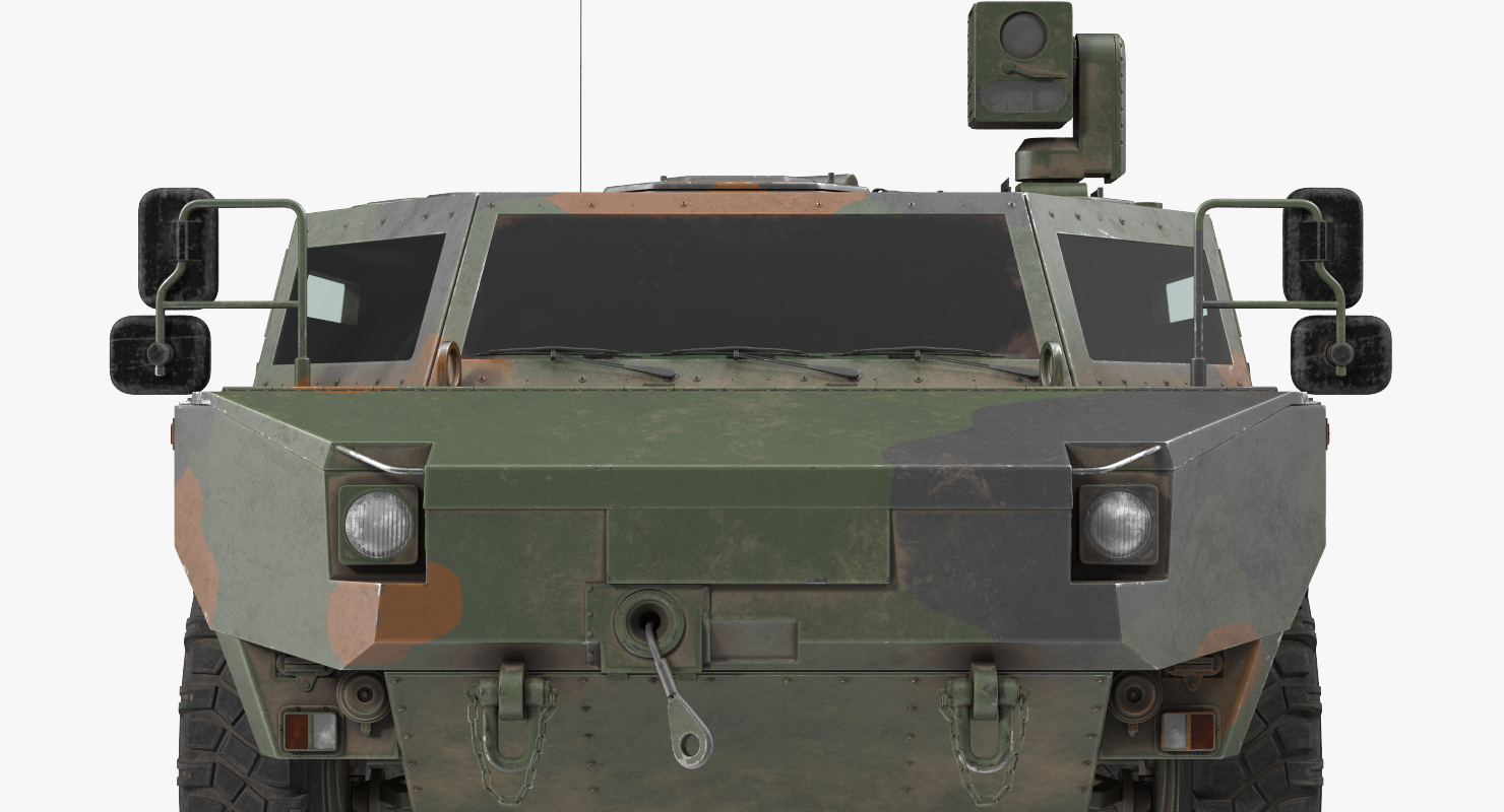 3D Fennek German Reconnaissance Vehicle